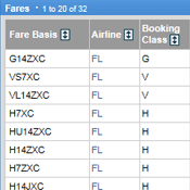 Airfare Prices Interface