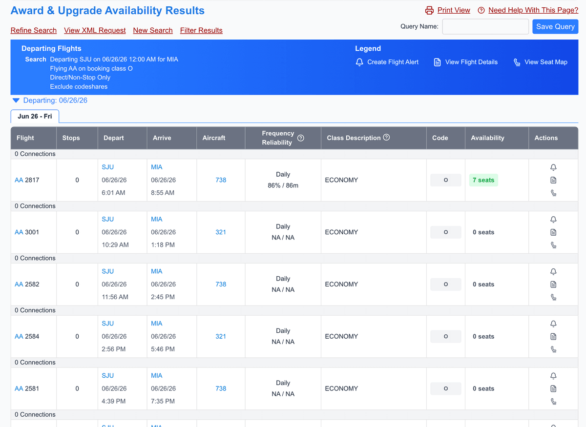 Upgrade availability search for certificate redemptions