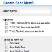 Seat Alerts Interface